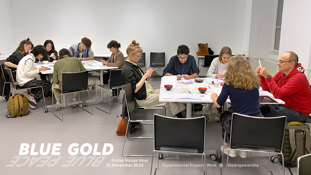 Workshop Blue Gold Blue Peace_University of Applied Arts_Sharing Water Vienna
