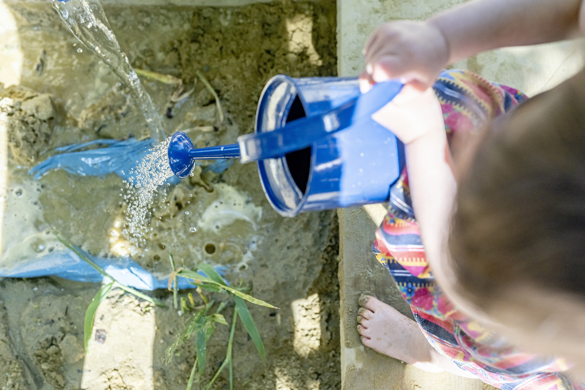 In the Sandbox - an imitating Installation of the Nature Reserve Seewinkel.