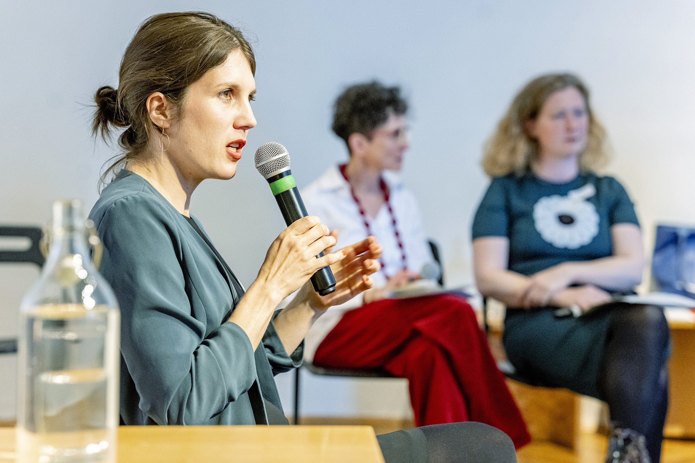 Michaela Krömer at the SHARING WATER Open Day